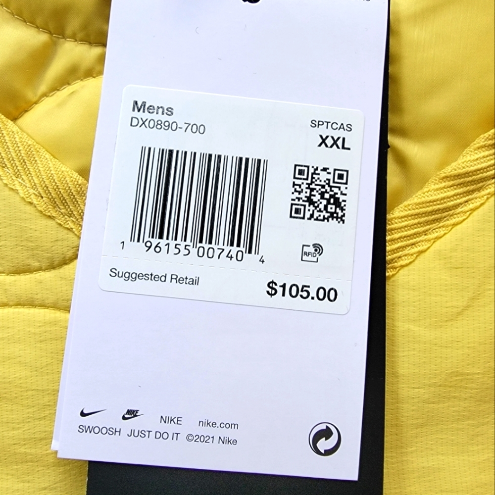 BRAND NEW Nike Life Woven Insulated Military Vest Men's Size XXL - Picture 7 of 7